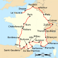 Itinéraire Tour de France 1955.png